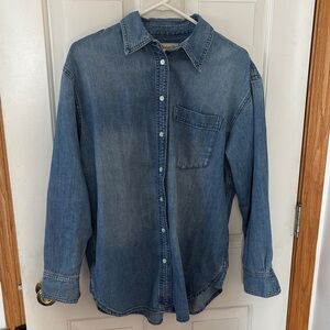 Madewell Blue Denim Shirt